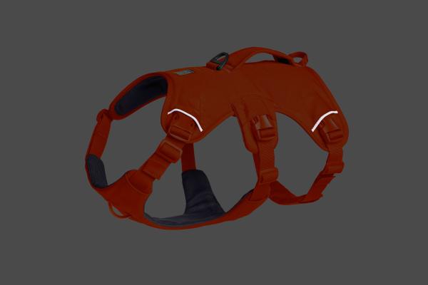 Ruffwear Web Master Hundegeschirr Blaze Orange Gr. L/XL Ruffwear Web Master Hundegeschirr Blaze Orange Gr. L/XL